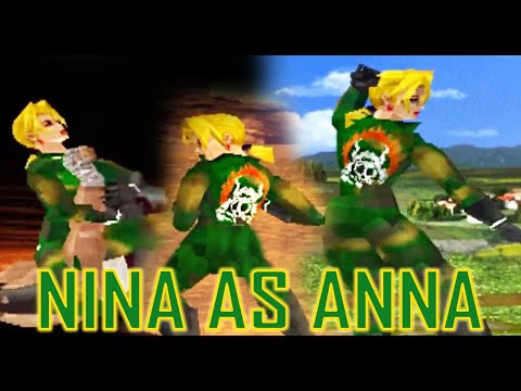 [TAS] Nina With Anna's Moves Gameplay - Tekken 2 (Arcade Version) (Requested)