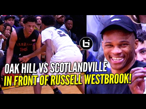 Oak Hill Vs Scotlandville In Front of Russell Westbrook At NBA All-Star Weekend!
