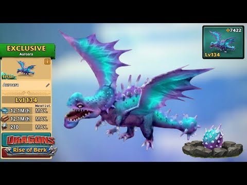 Auroara (Exiled Windgnasher) - Max Level 134 | Dragons: Rise of Berk