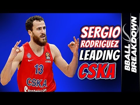 Sergio Rodriguez Leading CSKA