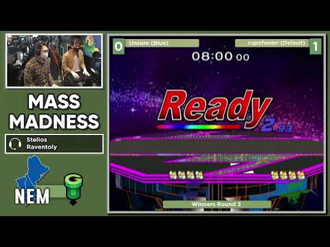 Mass Madness 38 SSBM - Unsure (Blue Fox) vs. cupofwater (Default Fox) - Melee WR3
