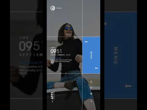 Cube UI for KLWP