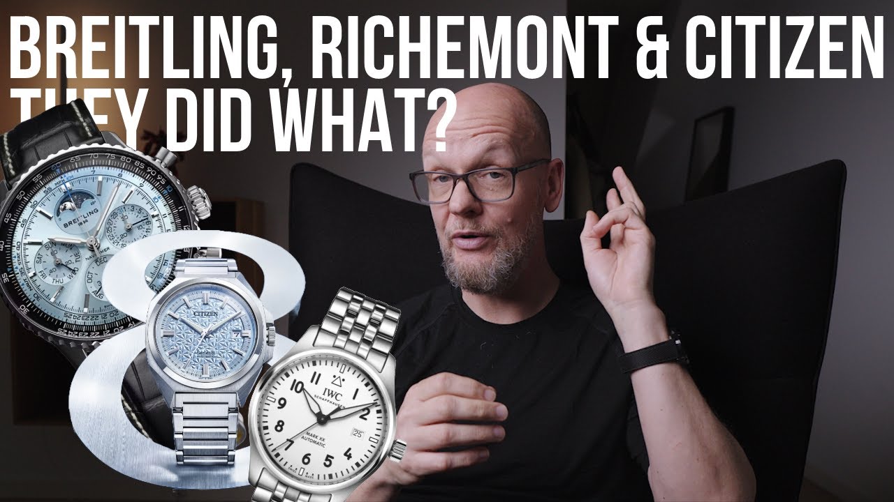 Watch news may 25: Citizen = premium. Breitling go shopping.