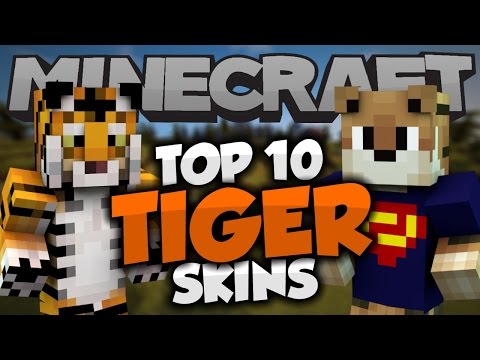 Ultimate Minecraft Tiger Skin Compilation!