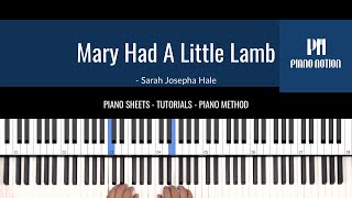 Mary Had A Little Lamb