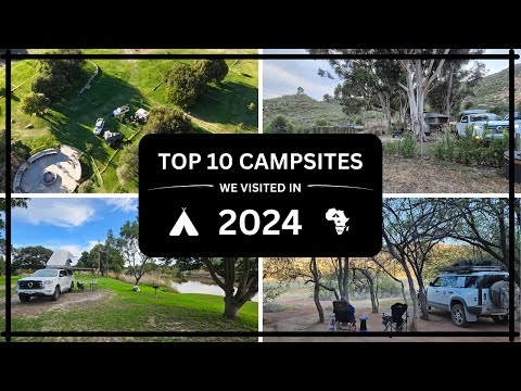 TOP 10 CAMPSITES we visited in 2024