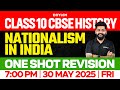 Class 10 CBSE History Nationalism In India One Shot Revision Xylem Class 10 CBSE
