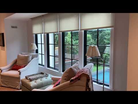 Crestron Motorized Shading Example