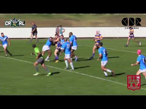 2018 CRRL Reserve Grade Round 5 Highlights   Queanbeyan Blues v Woden Valley Rams