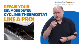 How to Test and Replace a Kenmore Dryer Cycling Thermostat