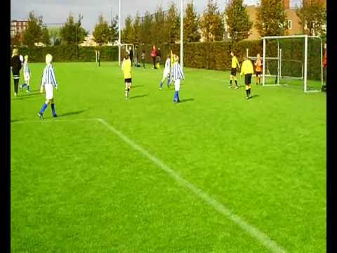 Reiger Boys E1 tegen Castricum E1 ( 10-10-2009 )