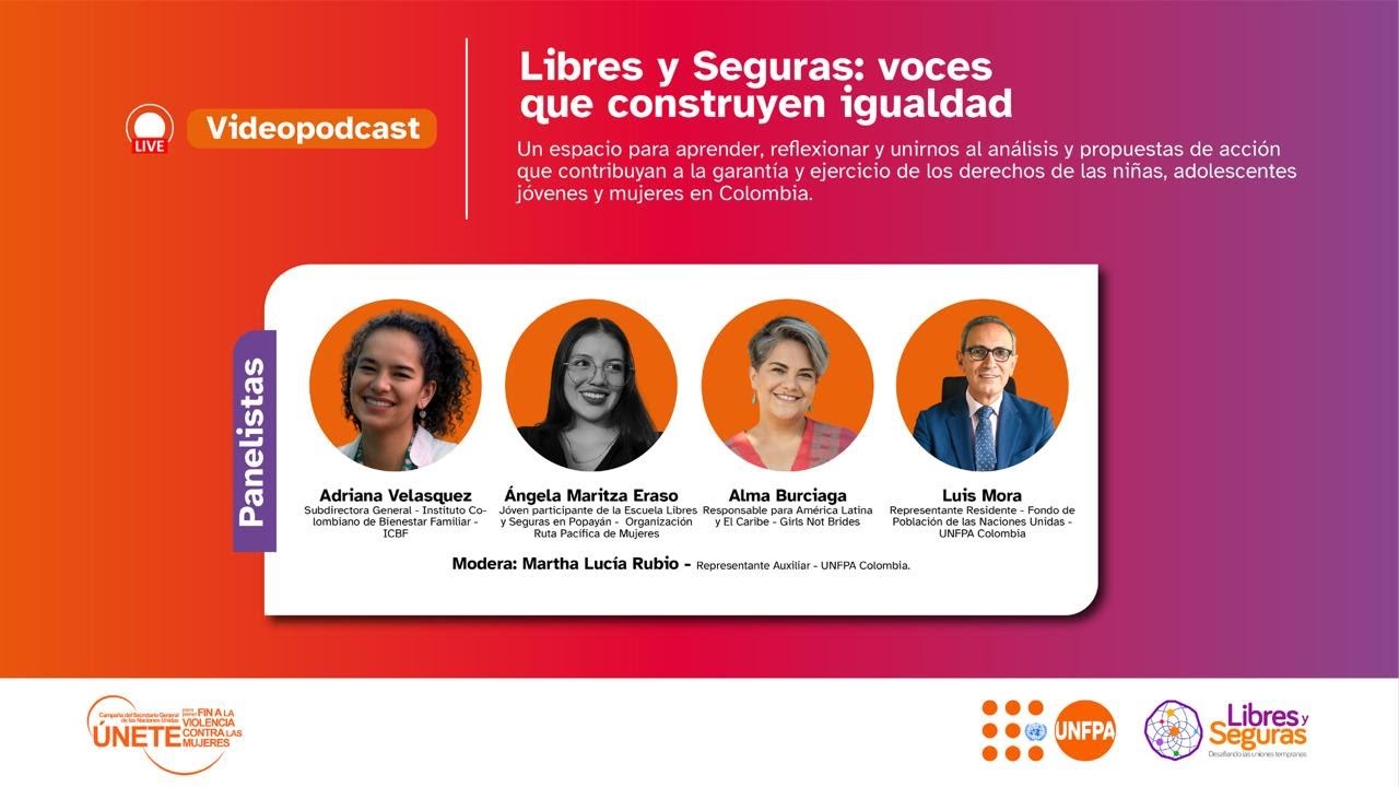 🎙️Videopodcast Libres y Seguras: voces que construyen igualdad