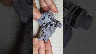 ３D造形制作（光造形）試作㉜下半身進捗