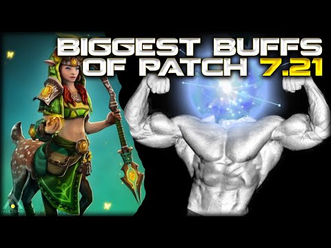 The 5 most buffed heroes in 7.21