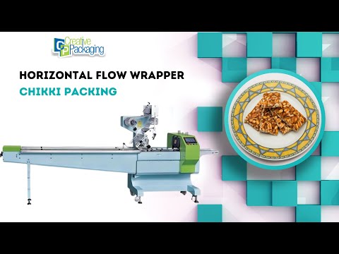 Horizontal Flow Wrapper Machine