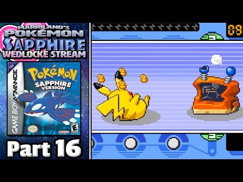 Pokémon Sapphire Wedlocke, Part 16: Pikachu Broke My TV?!