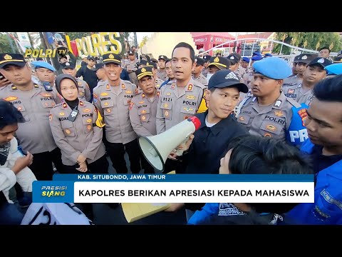 KAPOLRES SITUBONDO DUDUK BARENG MAHASISWA PMII DAN GMNI