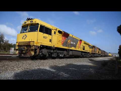 Aurizon 3MP1 with 6027 and 6026