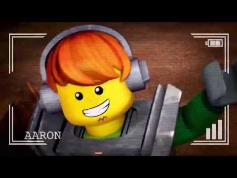 Aaron skate ‘n’ fight - LEGO Nexo Knights - character videos  (Svenska)