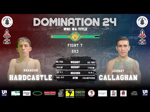 Brandon Hardcastle Vs Johnny Callaghan - Domination 24