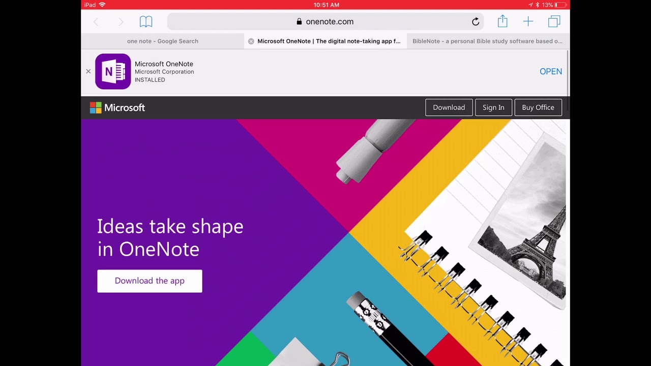 A brilliant tool for studying the Bible: OneNote