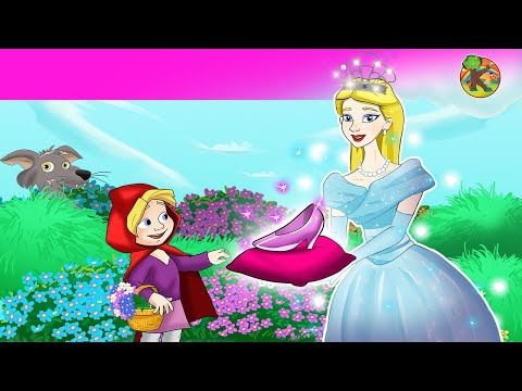 Rødhette Og Ulven + Askepott | KONDOSAN Norsk - Tegnefilm| Eventyr på Norsk | Morsom Godnatthistorie