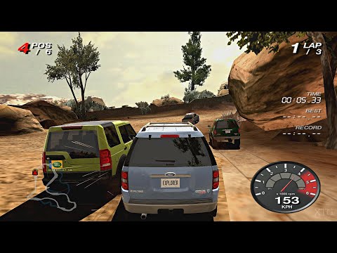 [#2] Ford Racing: Off Road PS2 Gameplay HD (PCSX2 v1.7.0)