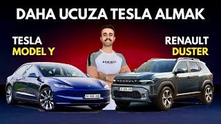 SHOULD YOU BUY A DUSTER WHEN YOU CAN BUY A CHEAPER TESLA MODEL Y?