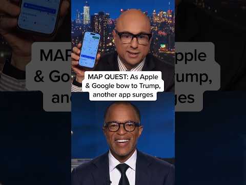 MAP QUEST: As Apple & Google bow to Trump, another app surges