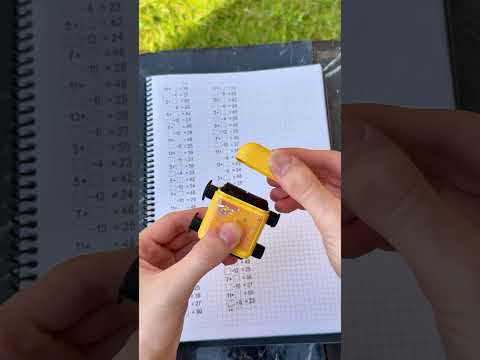 🔔 Quick Quiz Math Question Maker Roller Stamp - Product Link in Bio ( # 1089 ) ‪@MaviGadgets‬