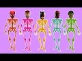 Superhero Transforms Into Skeleton Finger Family Superhero Finger Family Nursery Rhymes For Kids