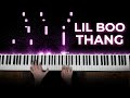 Paul Russell - Lil Boo Thang (Piano Cover)