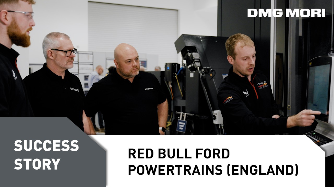 Precision and Speed in Formula One Engineering with DMG MORI | Red Bull Ford Powertrains (England)