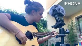 Video thumbnail for Test Zoom H2n Handy Recorder by Jessica Cosi Guitar