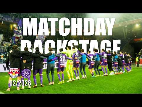 Matchday Backstage: RB Salzburg - Austria Wien 0:2 (02/2026) #faklive #violatv