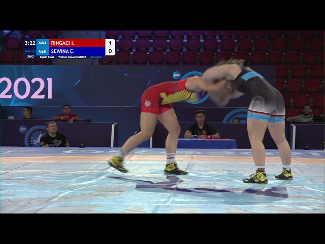1559 | 360 | Seniors WW 65kg | 1/8 Final | RINGACI Irina (MDA) | SEWINA Eyleen (GER)