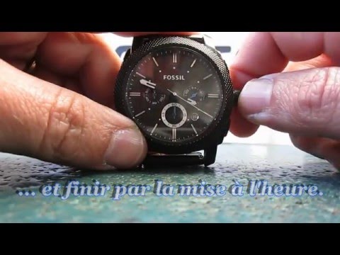 comment regler la date sur une montre swatch irony