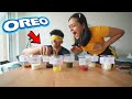 BLINDFOLD OREO CHALLENGE! (Very Funny)