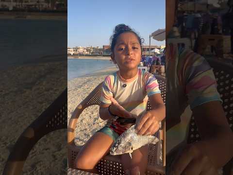 طبخت السمكة علي البحر😱💔