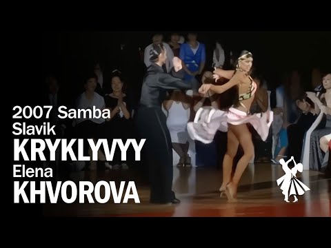 2007 Slavik Kryklyvyy and Elena Khvorova Samba