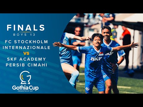 Relive the Gothia Cup Finals 2025 – B13: FC Stockholm Internazionale – SKF Academy Persib Cimahi