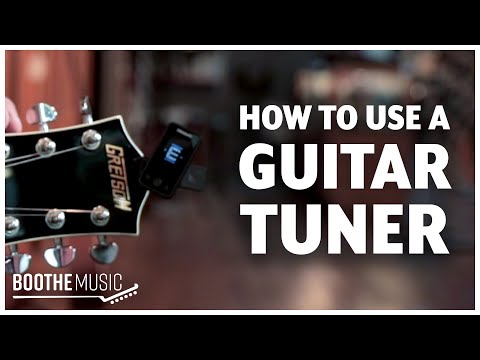 How To Use A Guitar Tuner - D'Addario Eclipse Tuner