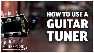 Video thumbnail for How To Use A Guitar Tuner - D'Addario Eclipse Tuner by Boothe Music