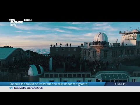 Des concerts dans une mer de nuages au PIc du Midi !