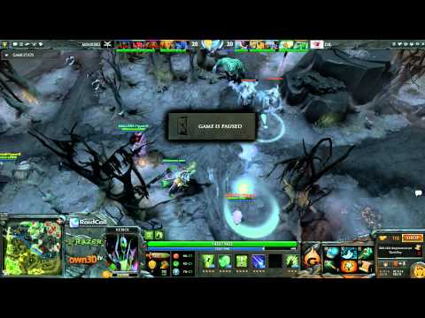 Razer Mini Madness - Mineski Hyperx vs. Team DK game 1