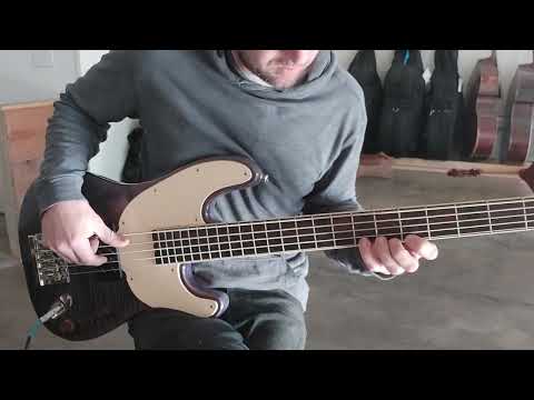 pickup demo of the nordstrand pickup and eq.