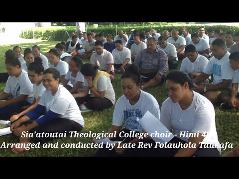 Sia'atoutai Theological College choir - Himi 455
