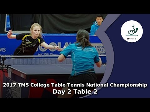 2017 TMS College Table Tennis National Championships (Table 2) - Day 2