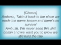 Swollen Members - Ambush Lyrics