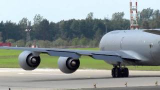 preview picture of video 'Geilenkirchen Airbase 10-08-11;  KC135 71499 'UTAH ANG''